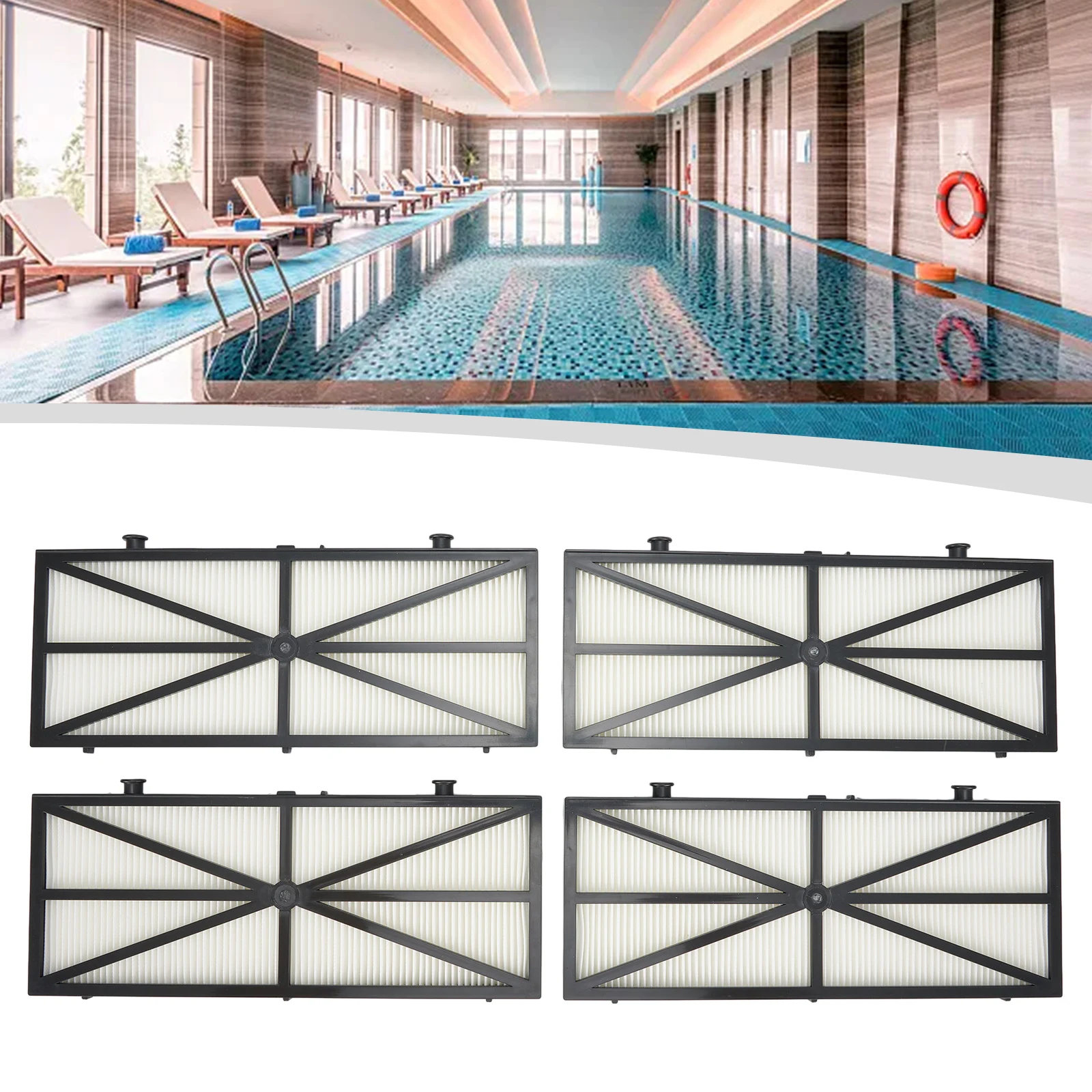 4 قطعة/المجموعة/المجموعة لوحات تصفية فائقة الدقة رقم الجزء 9991425-R4 لجزء استبدال دولفين لأدوات تنظيف حمام السباحة الفاخرة الممتازة DX6 #5