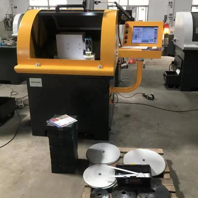 Hot Sale Small Vibratory Tumbler Polisher Vibrating Polishing Buffing Machine High Speed Steel Saw Blade Grinder