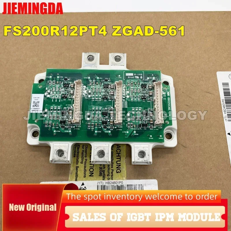 FS200R12PT4 ZGAD-561 FS100R12PT4 ZGAD-561 FS150R12PT4 ZGAD-561 NEW IGBT MODULE WITH BOARD IN STOCK