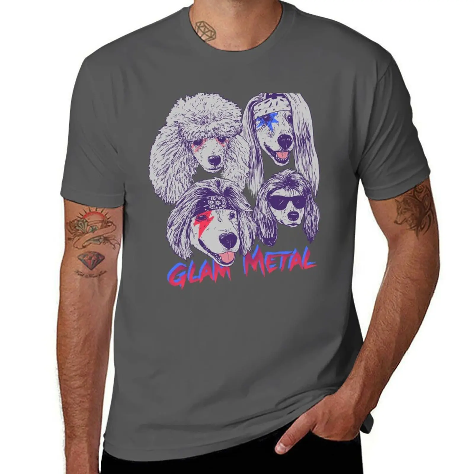 

Glam Metal T-Shirt Quick Dry Travel T-Shirt