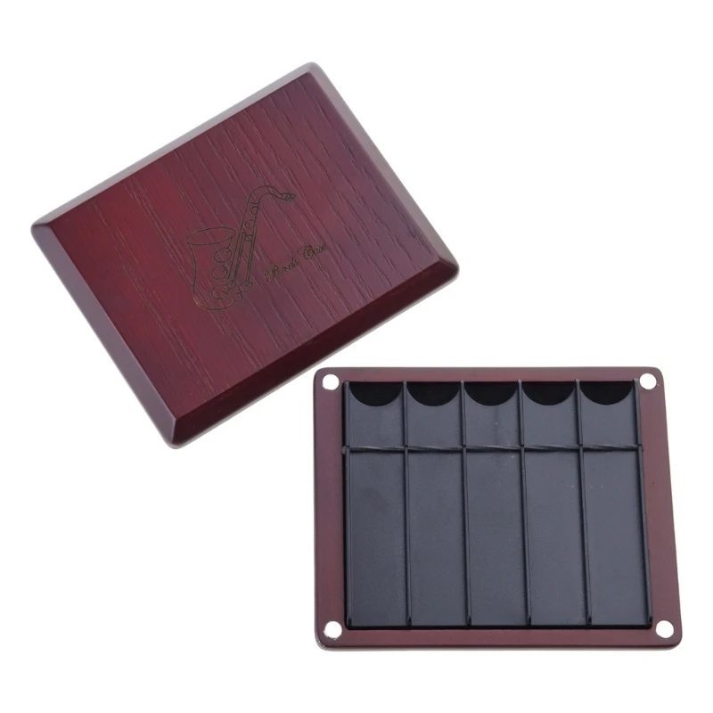 M5TC Double Layer Bassoon Case 10 Capacity with Ventilated Design Construction Secure Closure for Reed