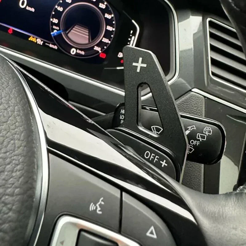 ملحقات مجداف عجلة سيارة من الألومنيوم ، ملحقات خط قيادة VW جولف 8 MK8 R GTI R ، Shift 1.8