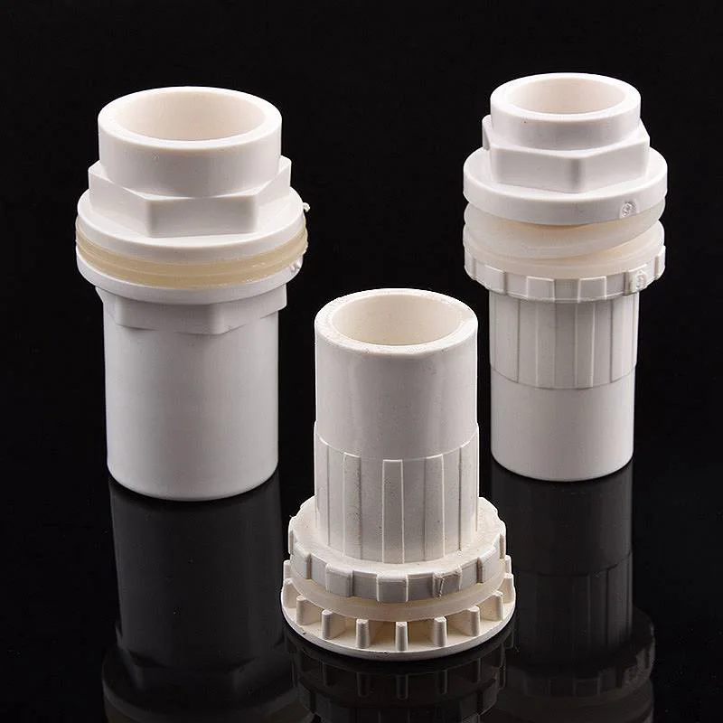 20~50mm White PVC Pipe Direct 90° Elbow Connectors Thicken Aquarium Overflow Joints Garden Irrigation Inlet Outlet Drain Fitting