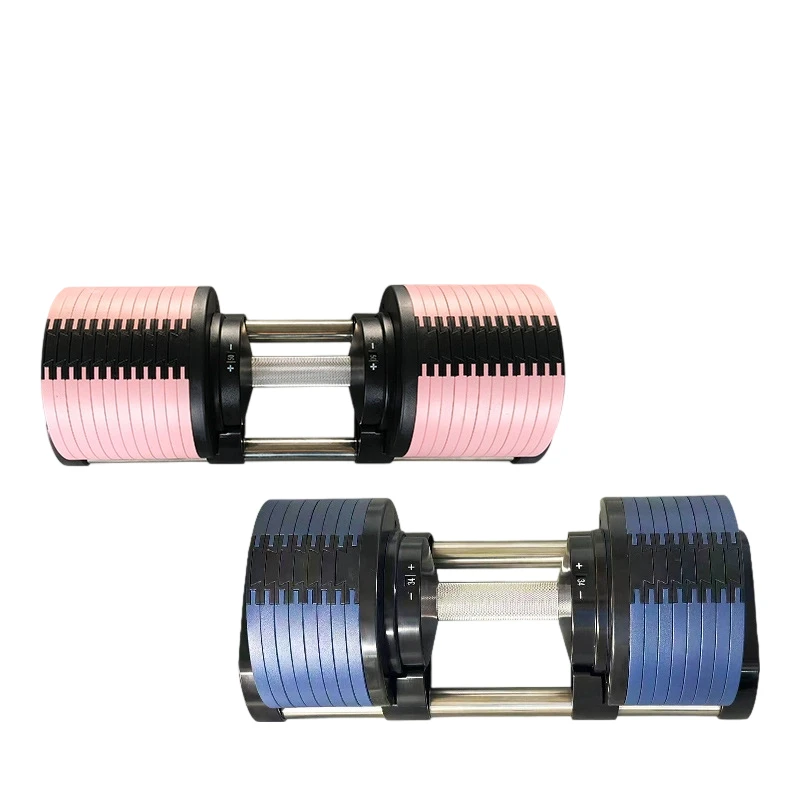 Adjustable 38 50kg home gym dumbbell all-in-one design with custom logo cast iron weight