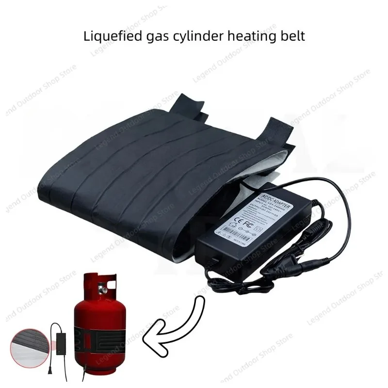 15KG Gas Cylinder Heating Belt Liquefied Gas Bottle Insulation Heating Tape Auxiliary Heater 97×20cm