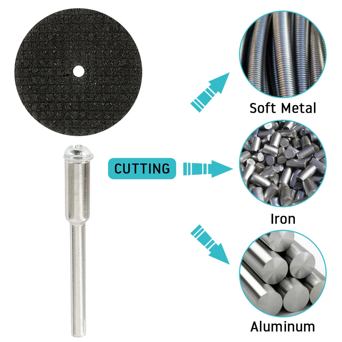 Mini diamantdoorslijpschijf set cirkelzaagblad roterend snijden hogesnelheidsstaal zaagblad accessoires voor houtbewerkingsgereedschap