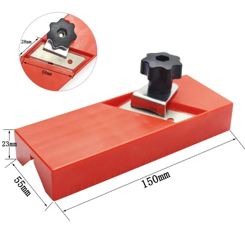 Imagem -06 - Rápido Aparar Plastico de Plástico Ferramentas de Gesso Drywall Fixture Router Bit Sets Ferramenta de Carpintaria Chanfro Router Chanfro Borda