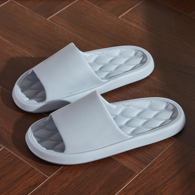 

Модные женские тапочки из ЭВА, домашние тапочки на толстой подошве, Нескользящая обувь для ванной комнаты, повседневные женские шлепанцы на мягкой подошве ﻿ Zapatos ﻿