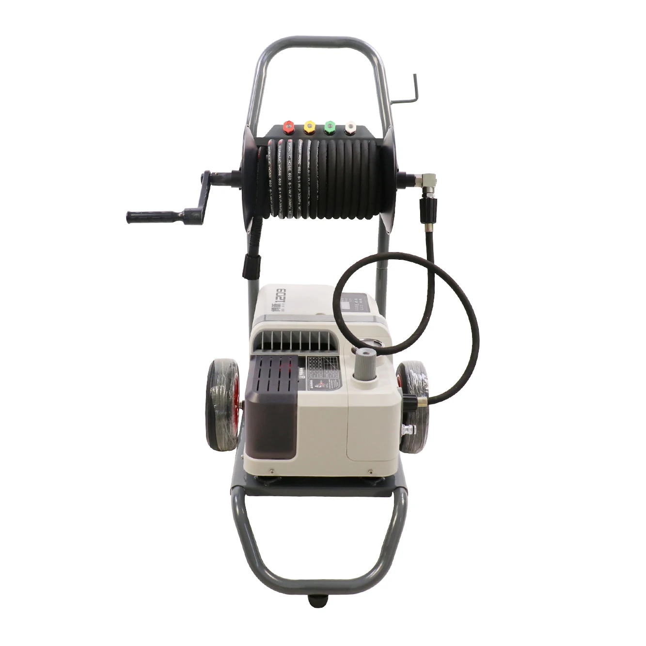 New Arrival Variable Frequency 2.4kw Power High Pressure Washer with Wheel