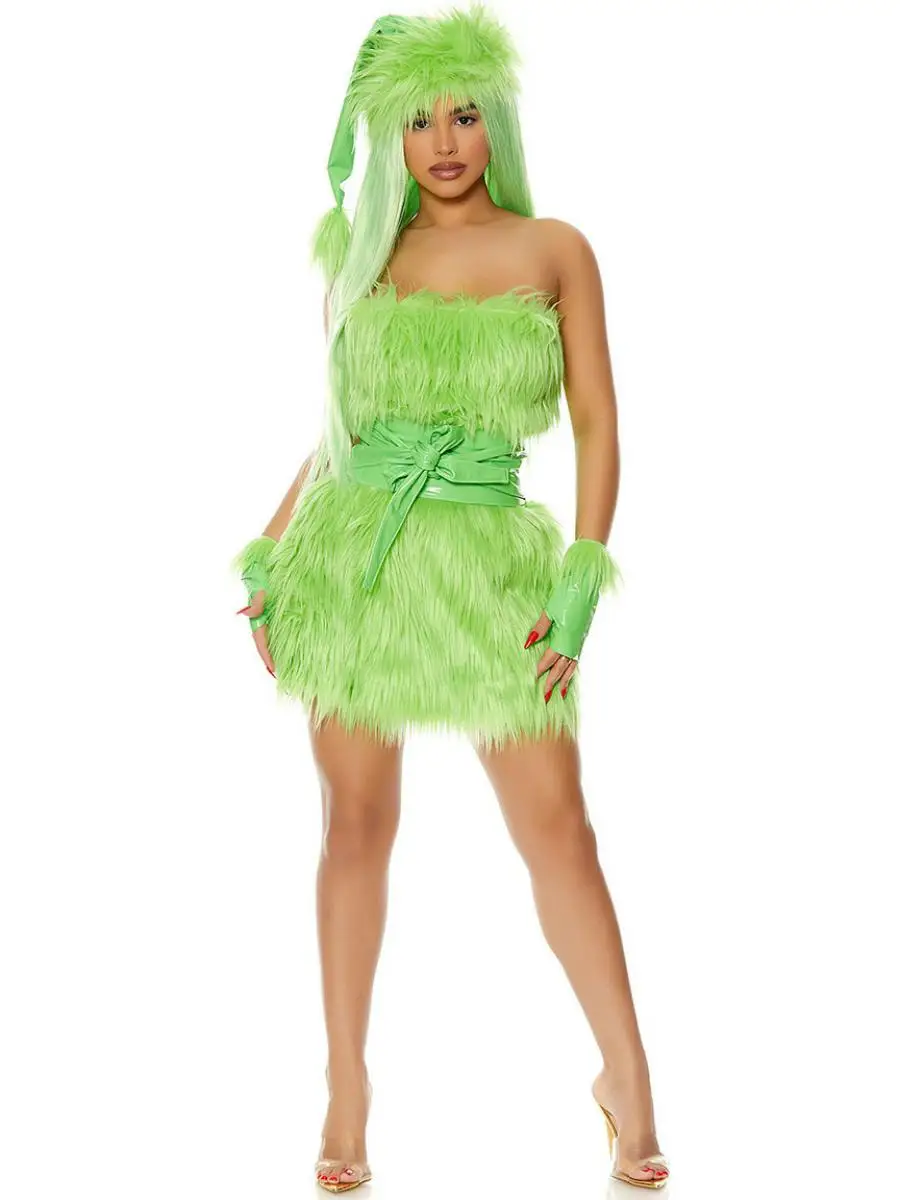 SXL loweenenen Monster زي COS Cisas Thief Monster Suit بوصة Play orm البوليستر السيدات زي المسرح العرقي
