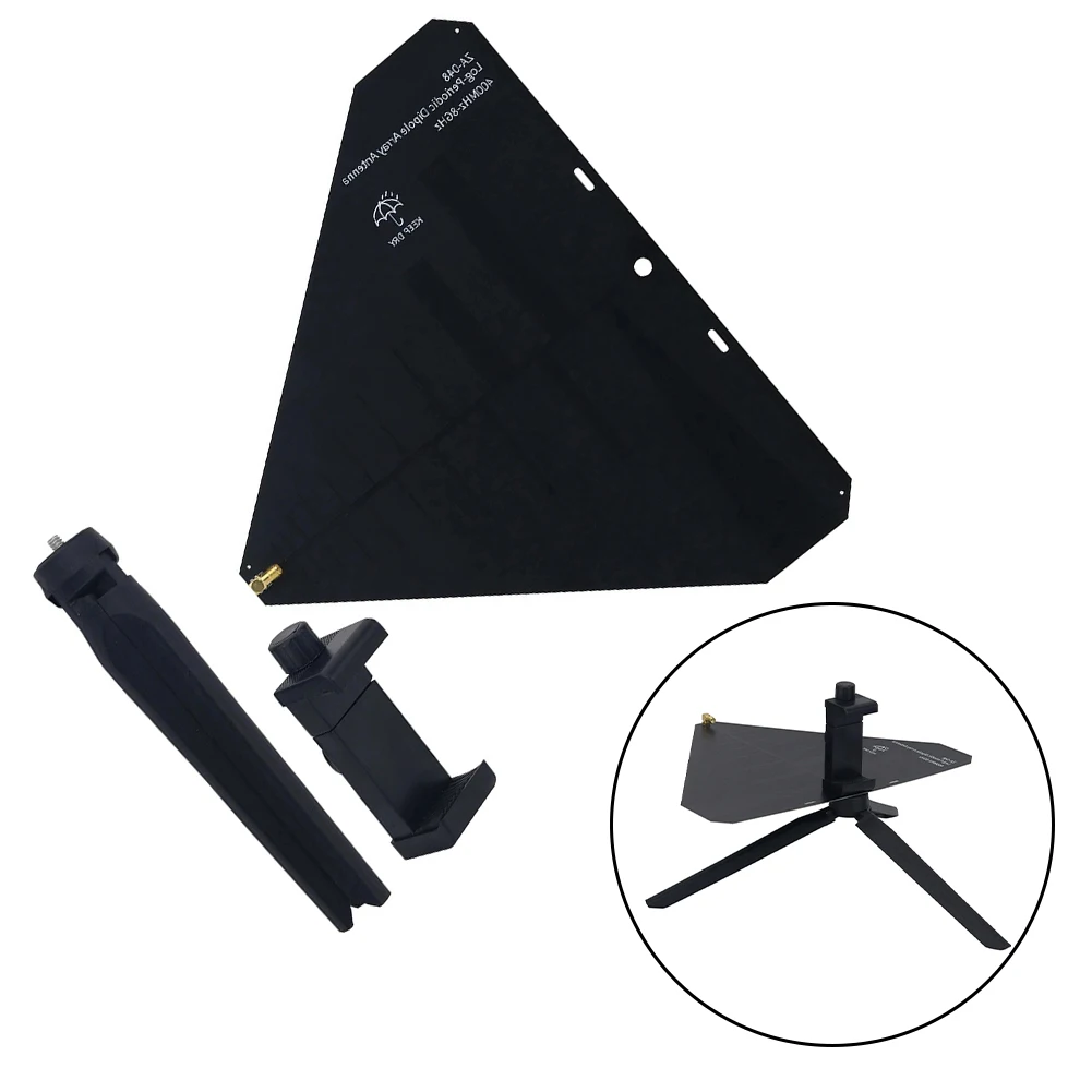 ZA-048 Logarithmic Log Periodic Antenna 400MHz-8GHz Dipole For HAM Radio 5G Signal Analysis For Spectrum Monitoring Accessories