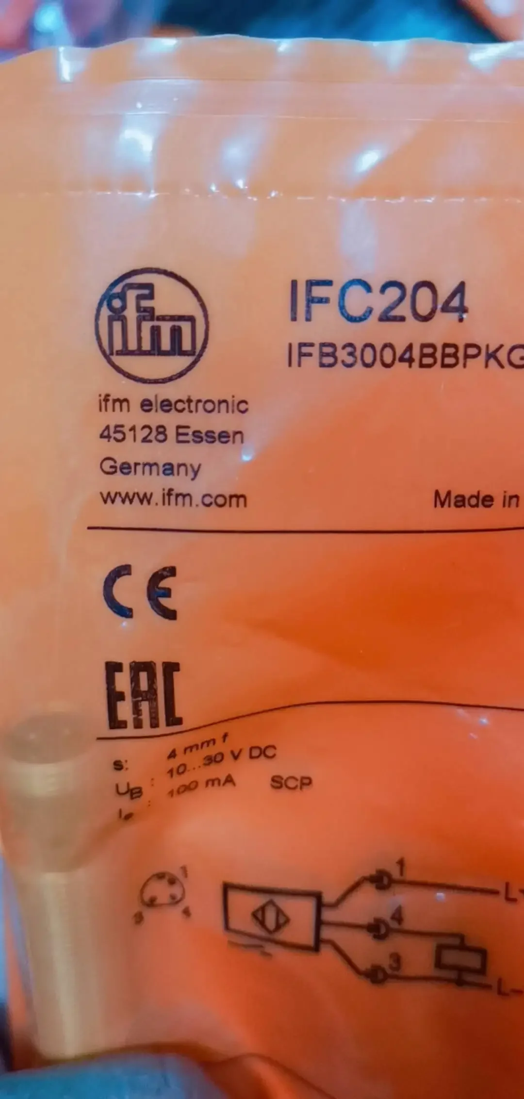 

IFM IFC204 new and original