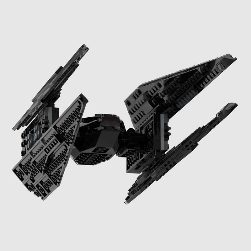 316PCS Science Fiction Space Film TIE Schalldämpfer Midi-Maßstab Baustein Modell Ziegel Set Kreative Weihnachten JUNGE Geschenke MOC-223368