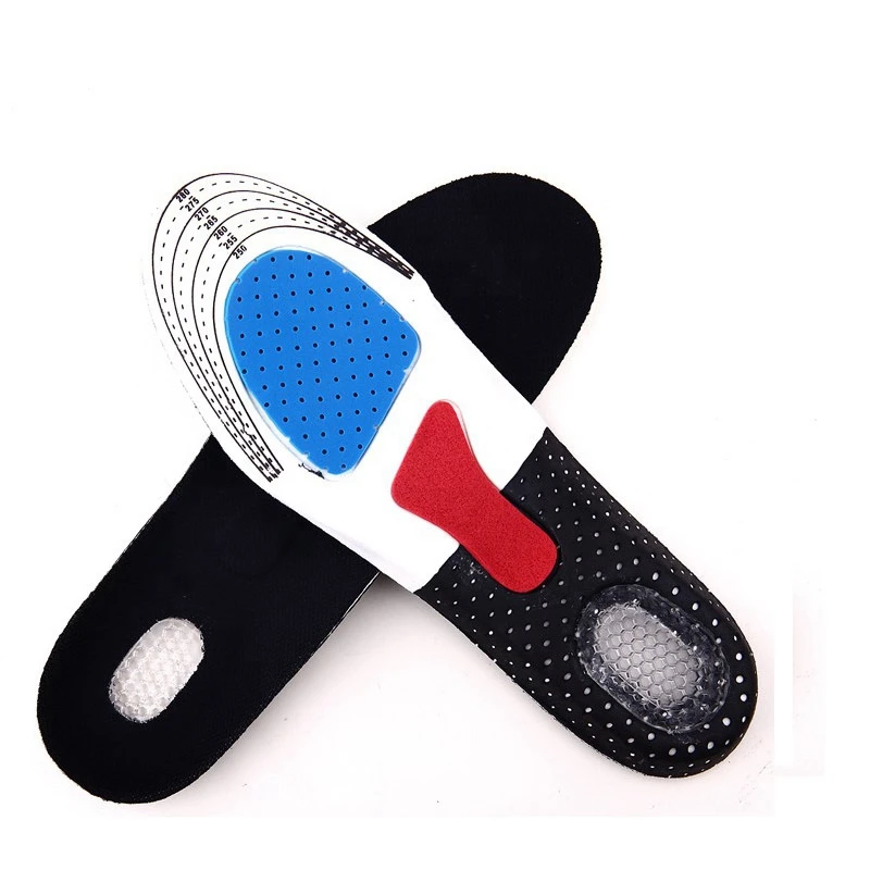 

Silicone Insoles for Shoes Insole Arch Support Unisex Thickening Shock Absorption Sport Shoes Pads Comfortable Soft Insoles