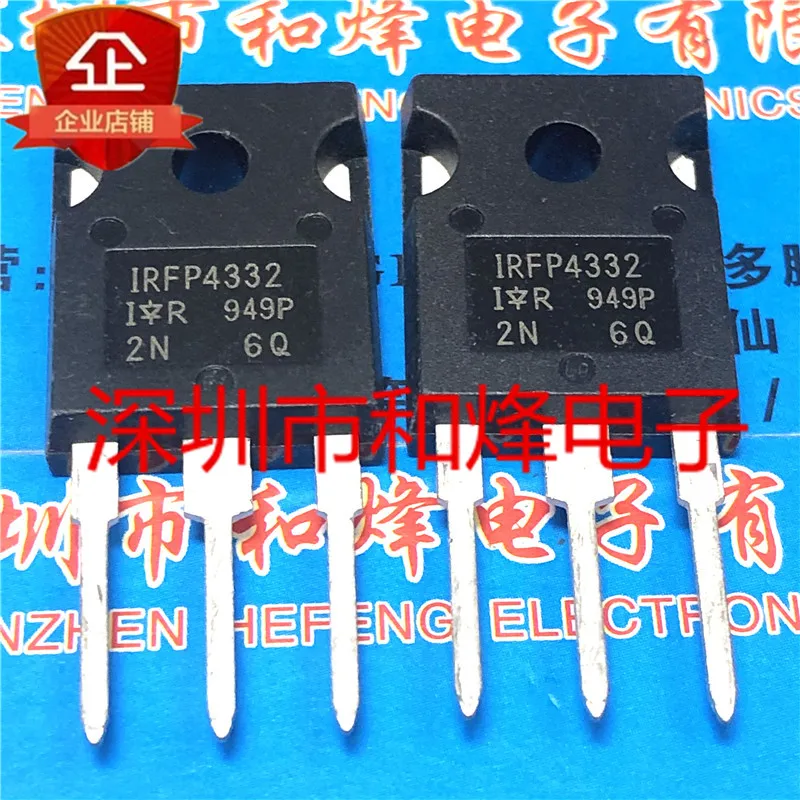 Original 2pcs/ IRFP4332  TO-247 250V 120A