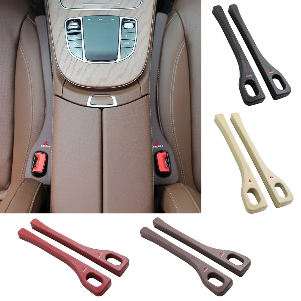 

PU Leather Car Seat Gap Filler Leak-proof Filling Strip For Mitsubishi Eclipse Lancer Outlander Pajero ASX Colt Space Triton Ex