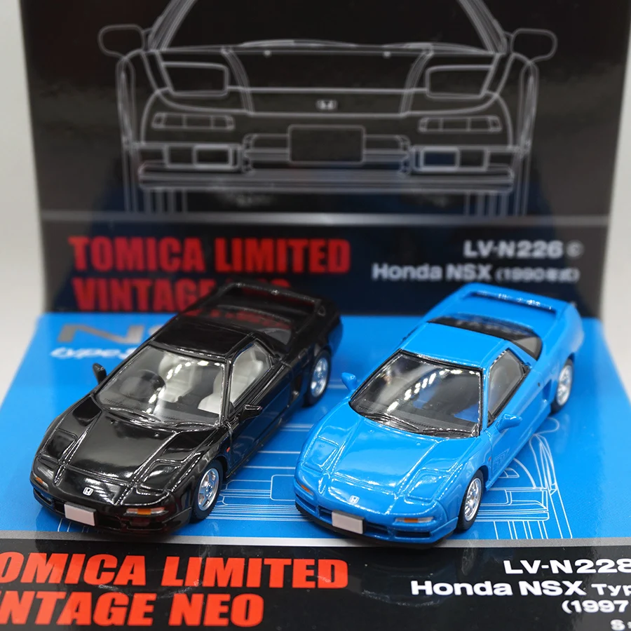 

Tomytec tlv 1:64 n226c/n228c Honda nsx 90/97 style Die-cast alloy car model collection display gifts