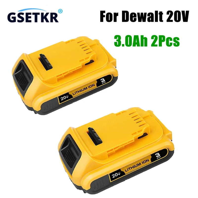 

Литий-ионный аккумулятор DCB203 18 вольт 20 в 3,0 Ач для инструментов Dewalt Max DCB205 DCB206 DCB204 DCB200 DCB182 DCB230 DCD DCF серии DCG