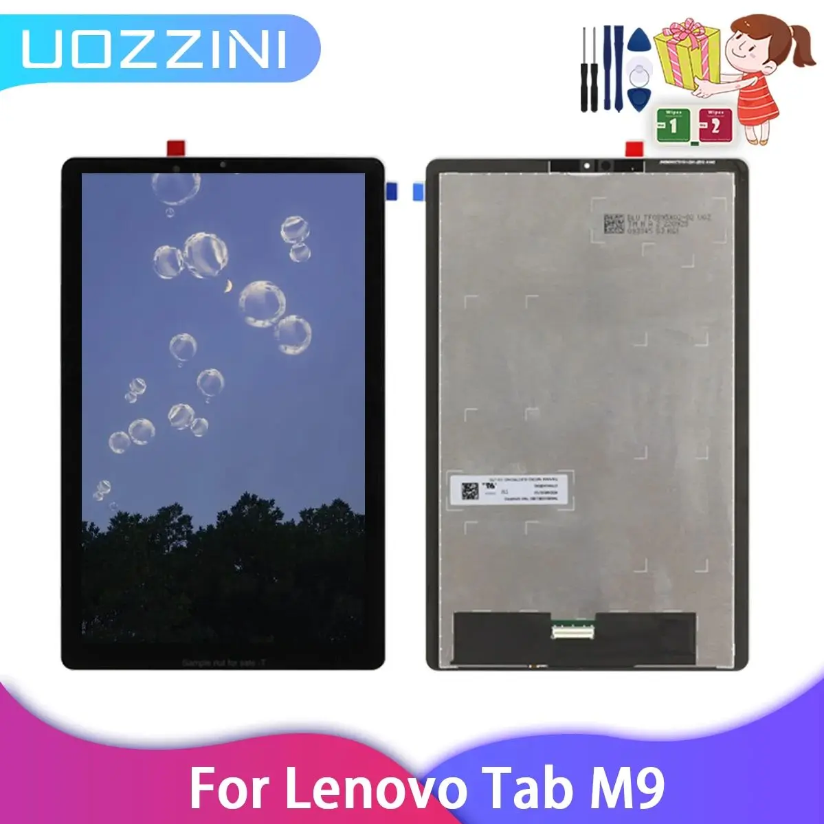 9\'\' For Lenovo Tab M9 TB-310FU TB-310XU TB310XC TB310FU Touch Screen Digitizer Assembly Replacement Parts Display LCD