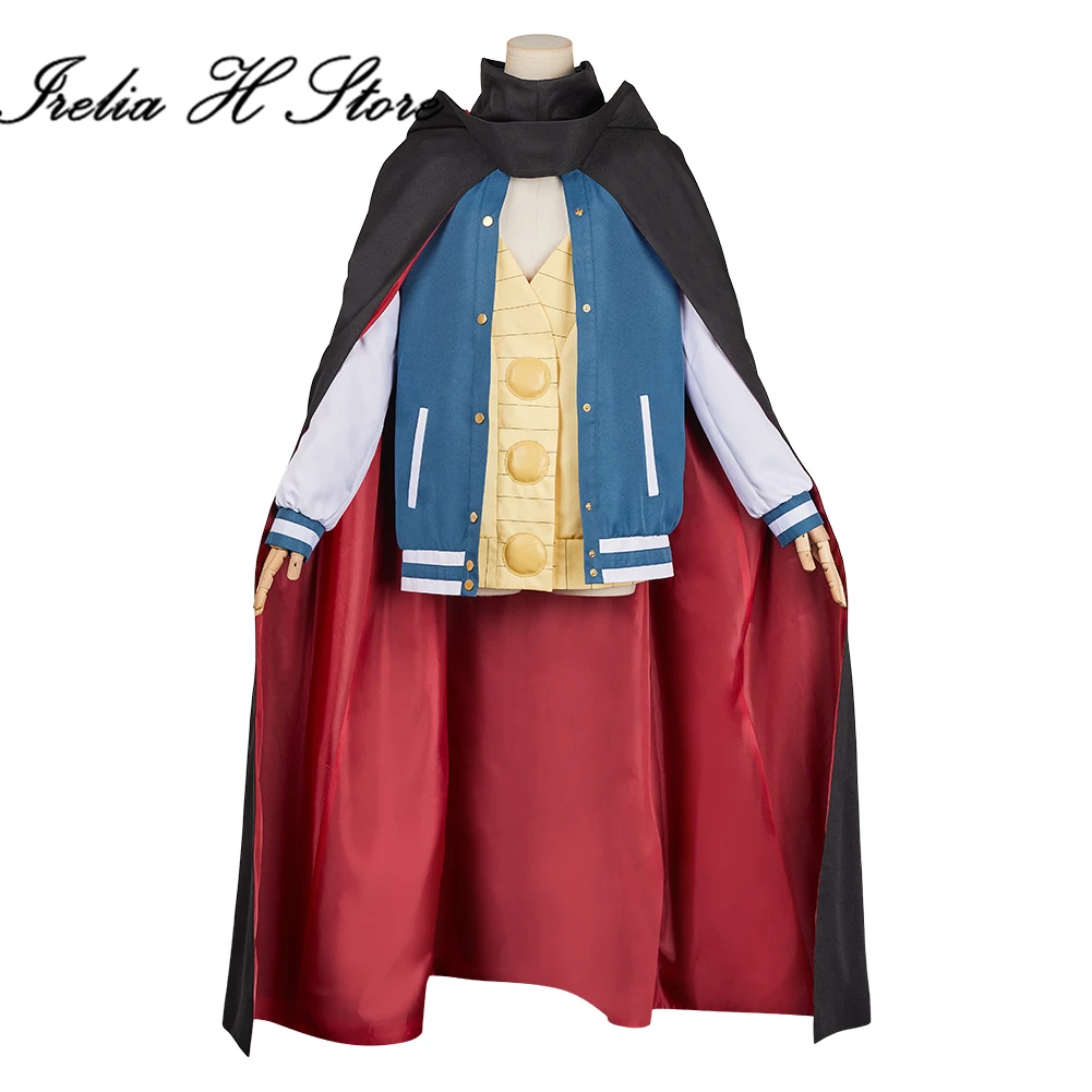 Irelia H DAN DA DAN Kishimoto Ayase Cosplay Costume Anime sweater cape skirt female