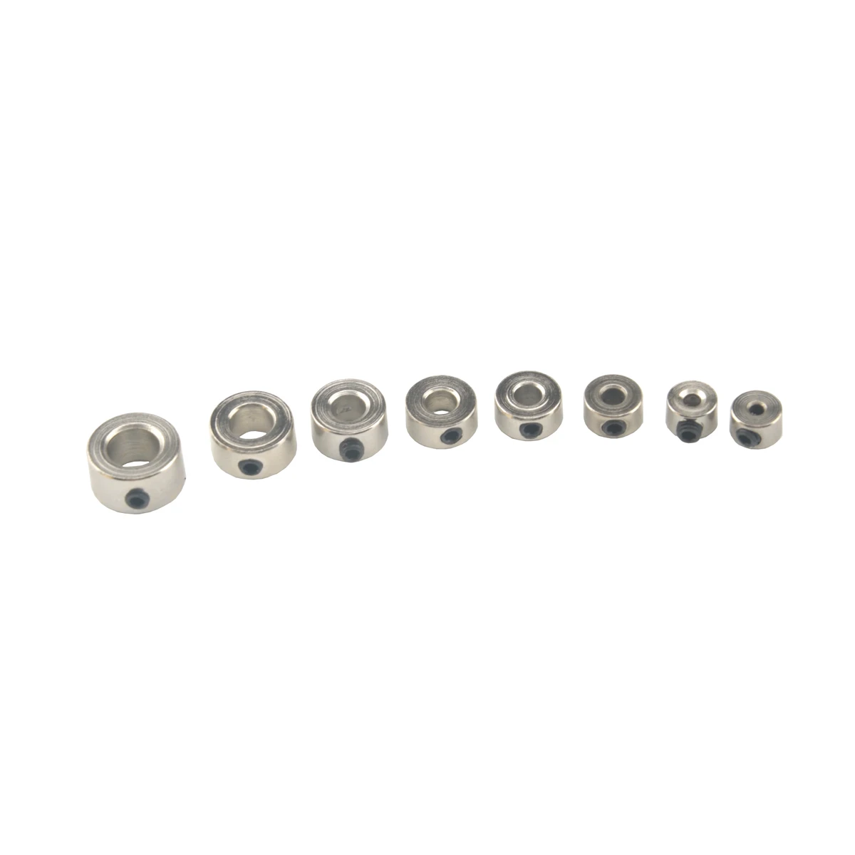 10PCS Wheel Collar Locker Shaft Axle Steel Bushing Landing Gear Stopper Inner Dia 1.6/2.1/2.6/3.1/3.6/4.1/5.1MM for RC Airplane