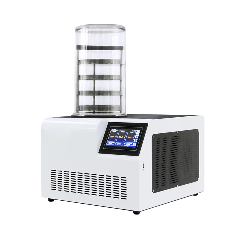 

Laboratory freeze dryer for food, fruit, soil, vacuum low-temperature freeze dryer