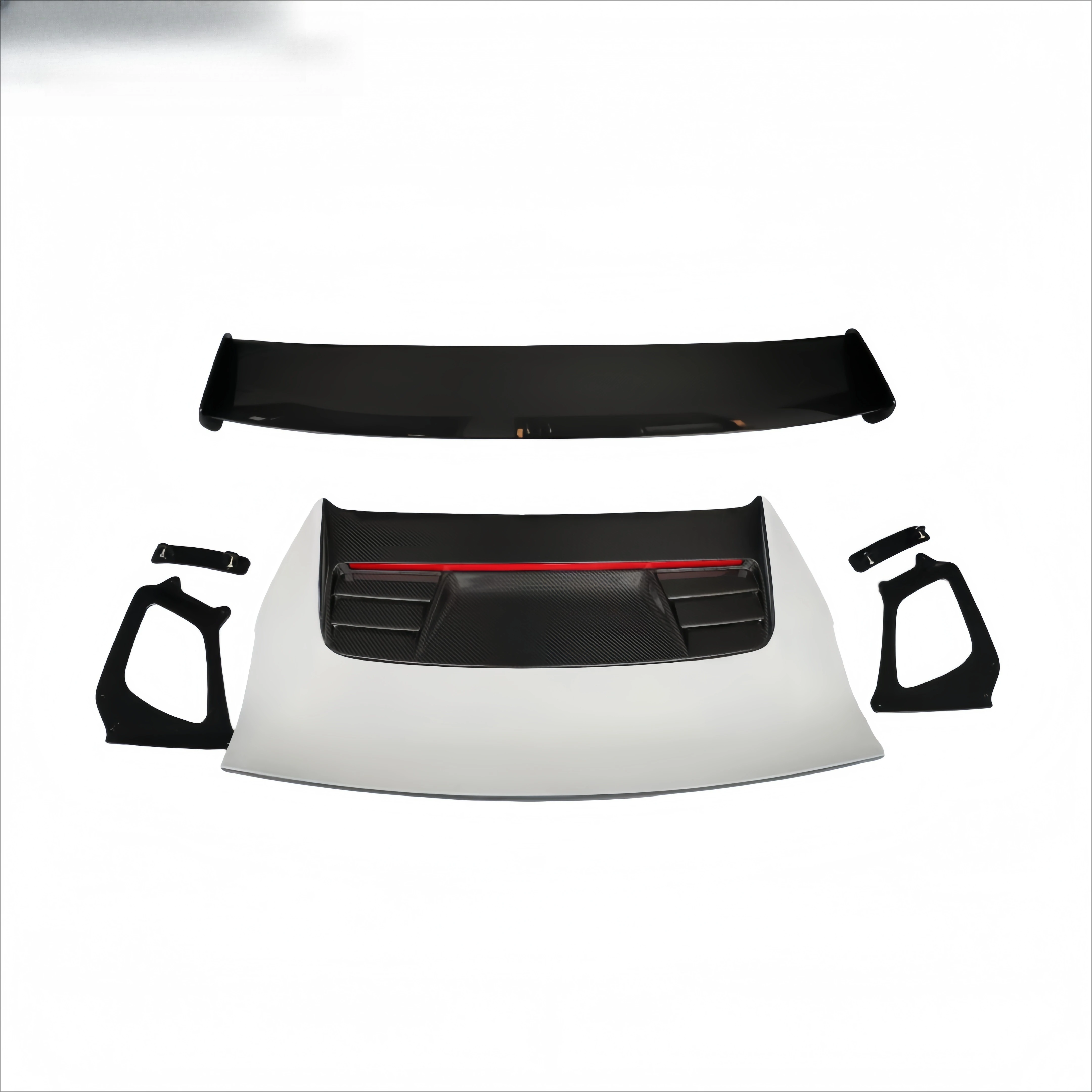 هذا المفسد الخلفي من ألياف الكربون عالي الجودة مناسب لتعديلPorsche911 991.1/991.2 GT2RS وGT3RS