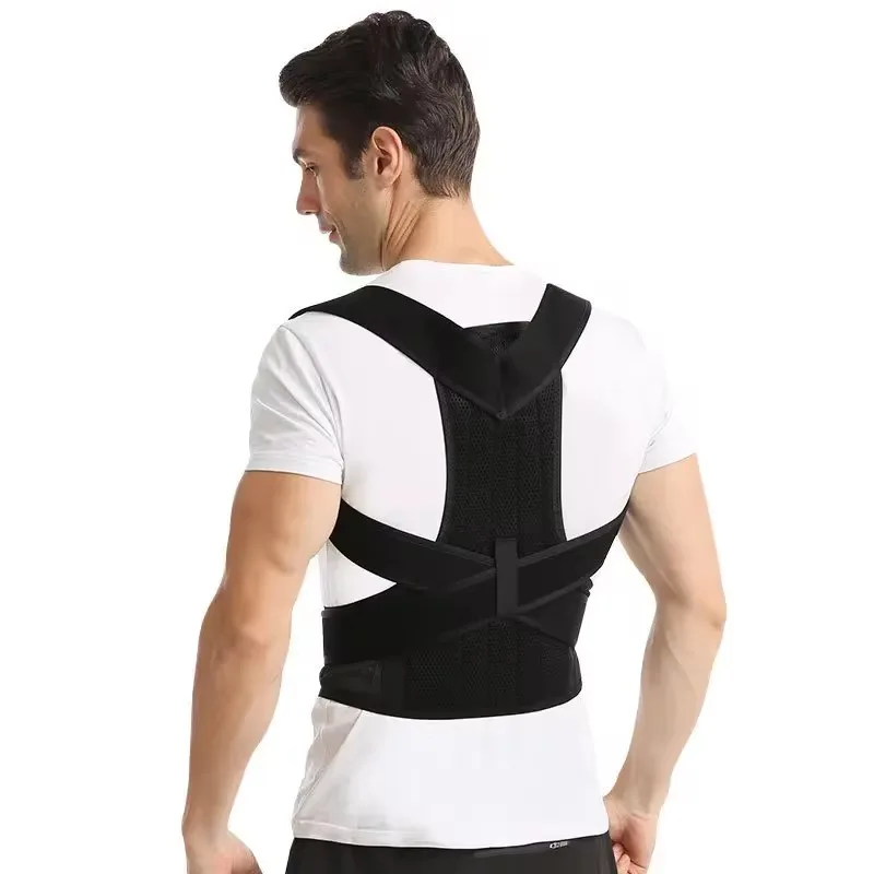 

Back Brace Posture Corrector Lumbar Straightener Waist Coluna Postura Vest Correct Corset Shoulder Support Belt for Men & Women