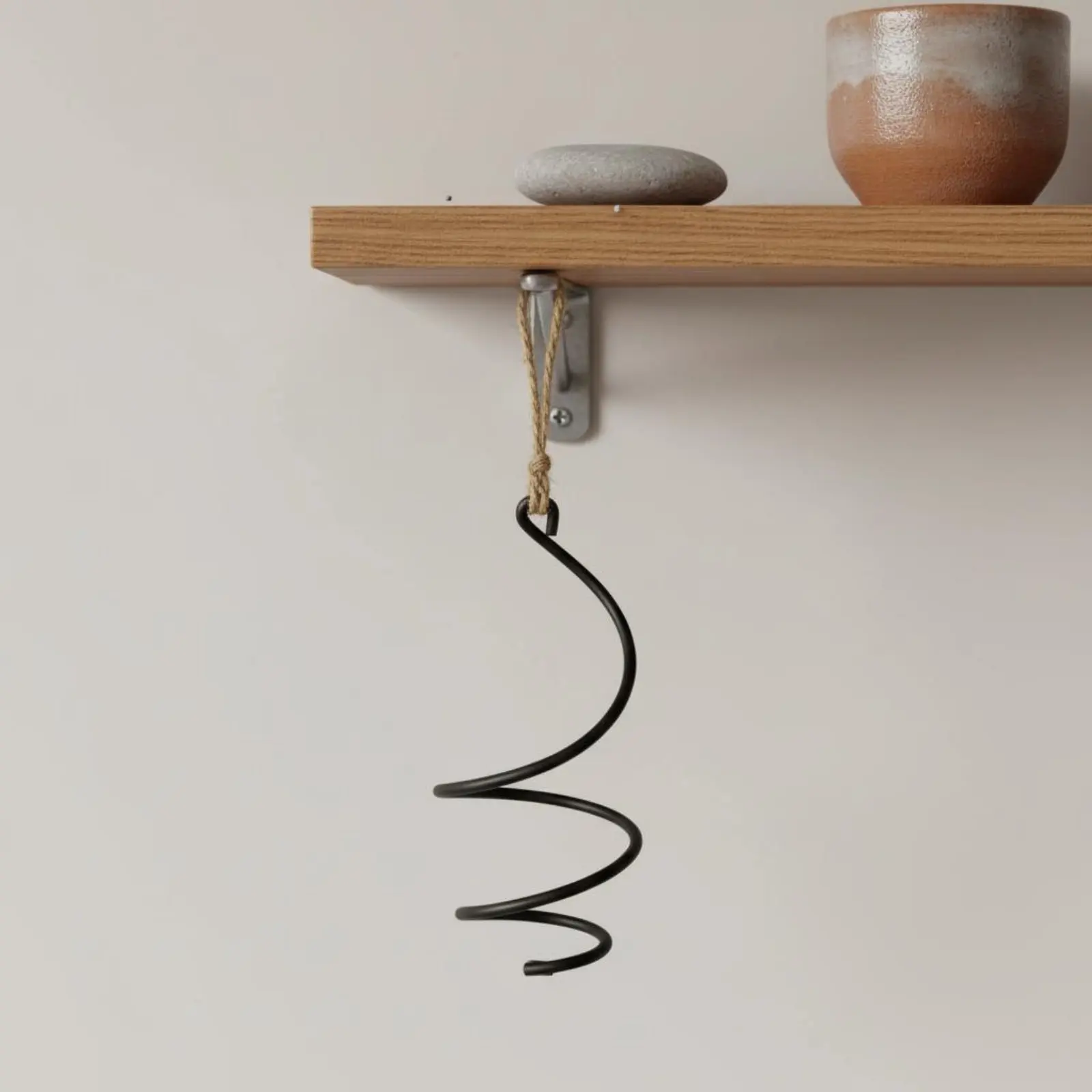 Soporte para plantas de aire, soporte ligero para exhibición de Tillandsia, soporte para Tillandsia, soporte para plantas de alambre de aluminio de larga duración, que ahorra espacio