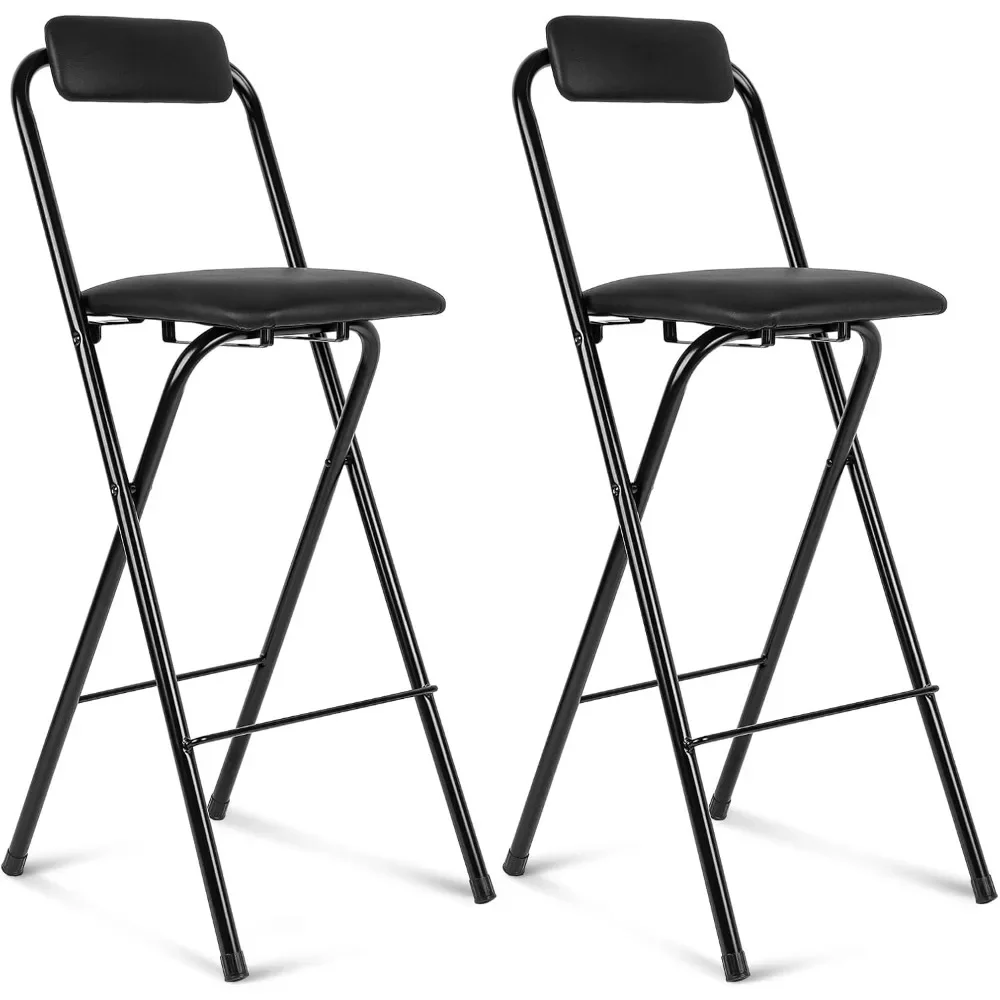

Tall Foldable Stool Chair Portable High Folding Bar Chair Counter