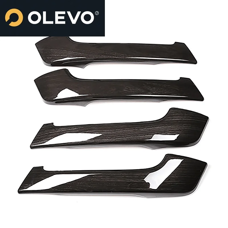 New 4Pcs/set Auto Interior Door Handle Decoration Covers Trim Car Accessories Fit For Toyota Land Cruiser Prado FJ150 150 2010-2