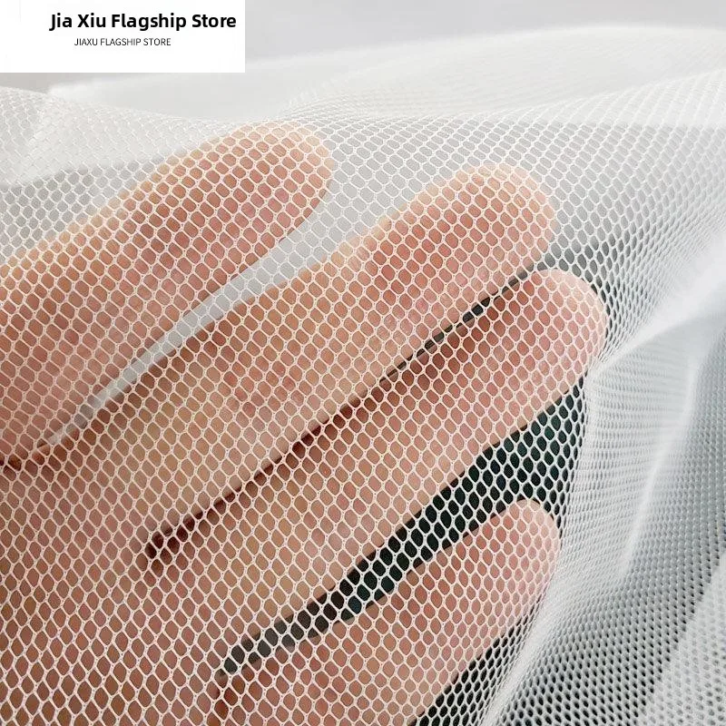

White 2mm Warped Fishing Net Eyelid Fabric Aquarium Jump Proof Screen Separation Pump Protection Cover Fisherman's Gear