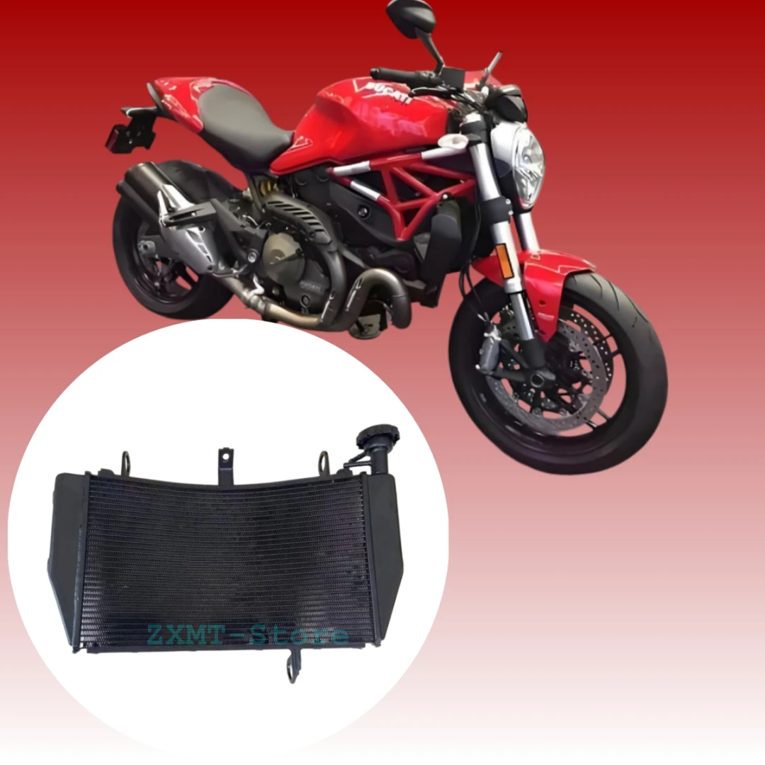 Motorcycle Radiator Fit for DUCATI Monster 821 1200 SuperSport 936 939 950 S Monster821 2015 - 2021 Stealth Cooler Cooling