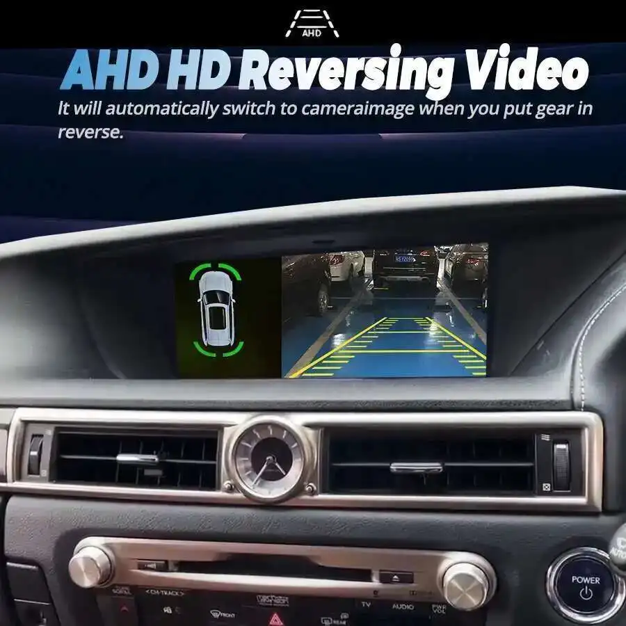 Android 14 Built-in 360 car radio For Lexus GS GS200 GS250 GS300 GS350 GS450 2012-2020 12.3 Inch automatic RHD CarPlay BT Screen - view 3