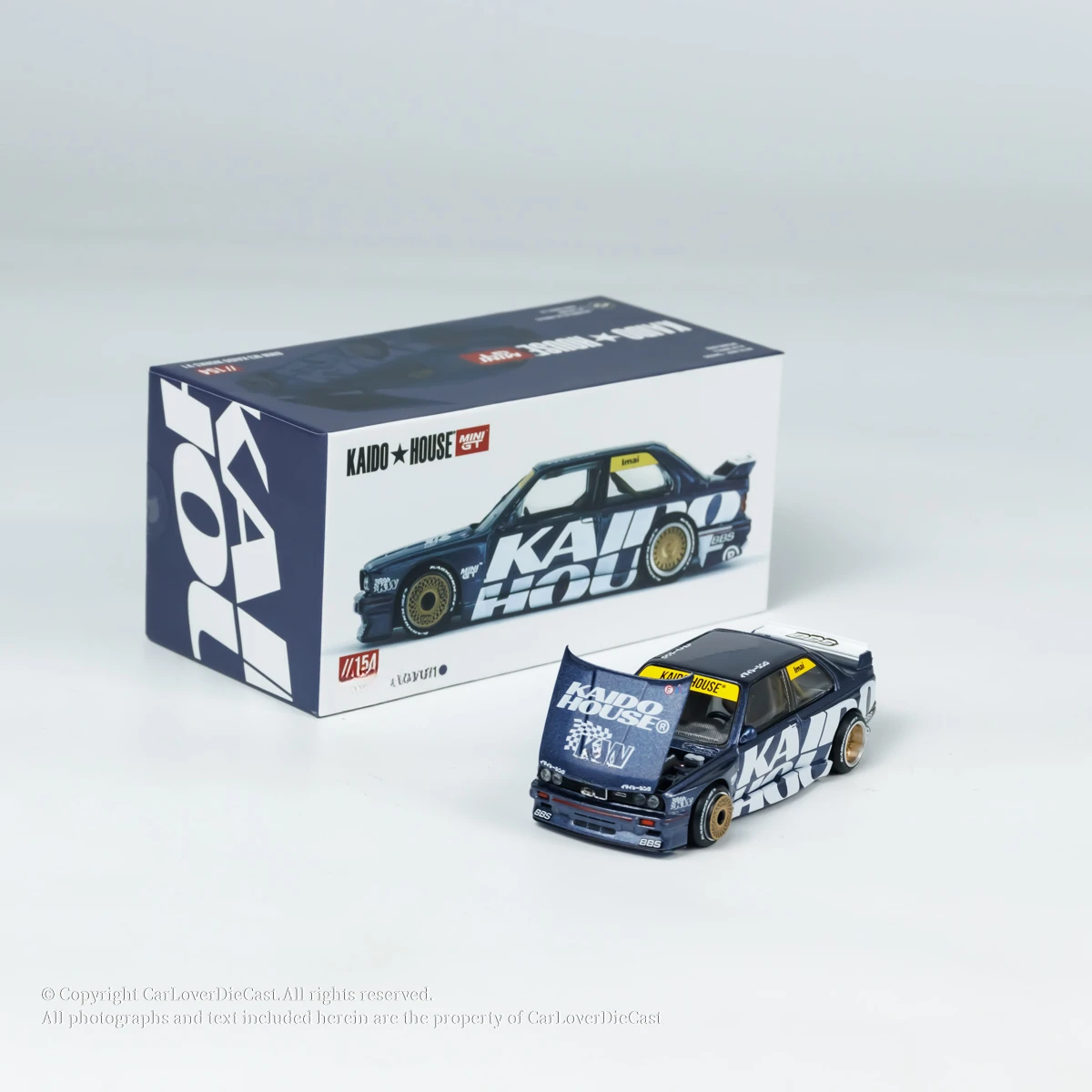 Kaido House + MINIGT 1:64 (E30) Kaido Works V1 Diecast Model Car