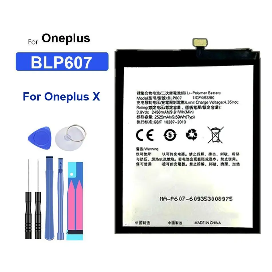 Battery For OnePlus 10 9 3 2 7T Pro X 1 3 6 5 7T 3T 8T For One Plus 1+ BLP899 BLP607 BLP925 BLP827 BLP613 BLP699 BLP597 BLP571
