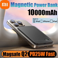 Xiaomi 10000mAh Thin Magnetic Wireless Power Bank PD25W Fast Charge Portable External Battery for Magsafe For xiaomi 맥세이프 보조배터리