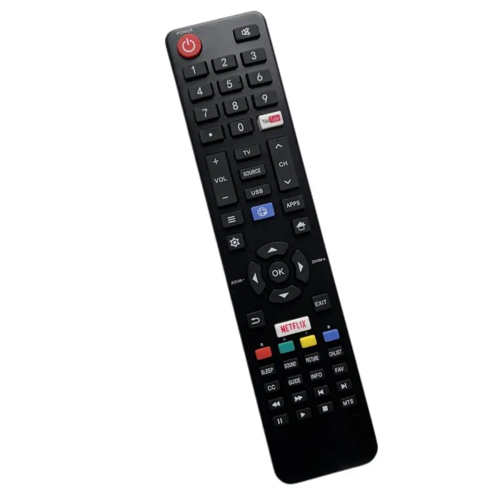 Pilot zdalnego sterowania pasujący do Fanco-Atvio do pilota RC320 Smart Netflix-Tv do telewizora LCD