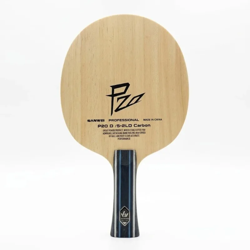 1Pcs  New SANWEI P20 D Carbon Table Tennis Blade Racket P20D Loop Offensive Ping Pong Bat Paddle