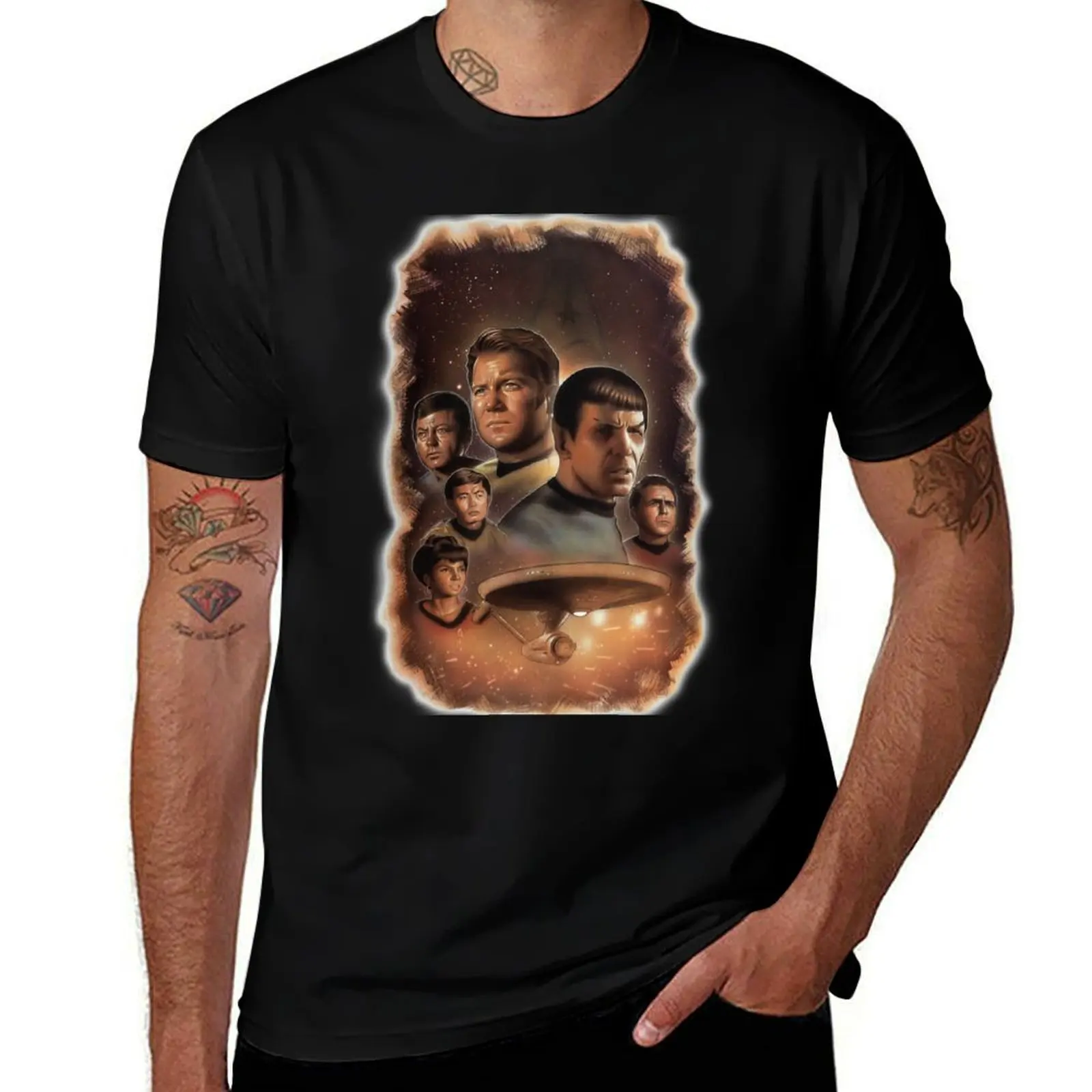 

To Explore Strange New Worlds T-Shirt Daily Work Short Sleeve Top