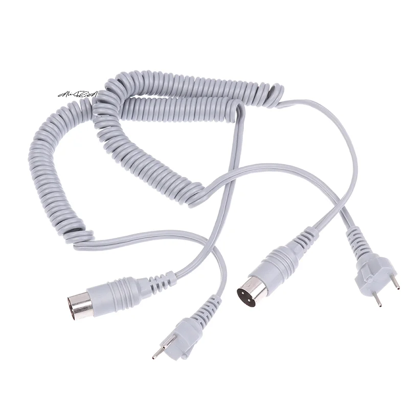 1.5 متر رمادي 3 دبوس 9 مللي متر ل قوي 210 204 90 105L 102L مسمار مقبض كابل الطاقة الكهربائية مانيكير الحفر الربيع سلك #6