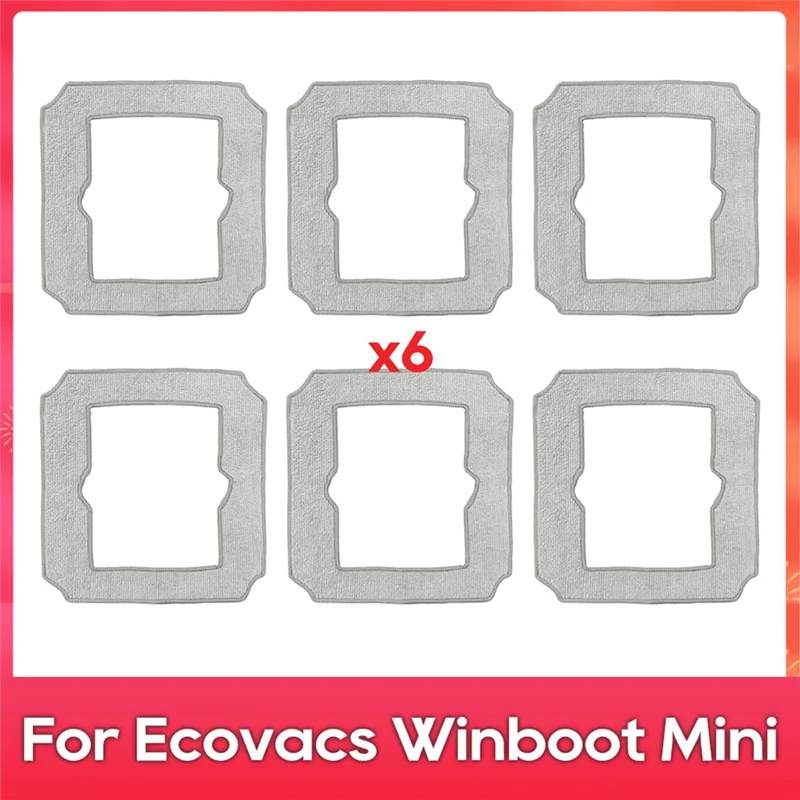 A65T-Untuk Ecovacs Winboot Mini Vacuum Cleaner Mop Cloths Rag Accessory Spare Parts