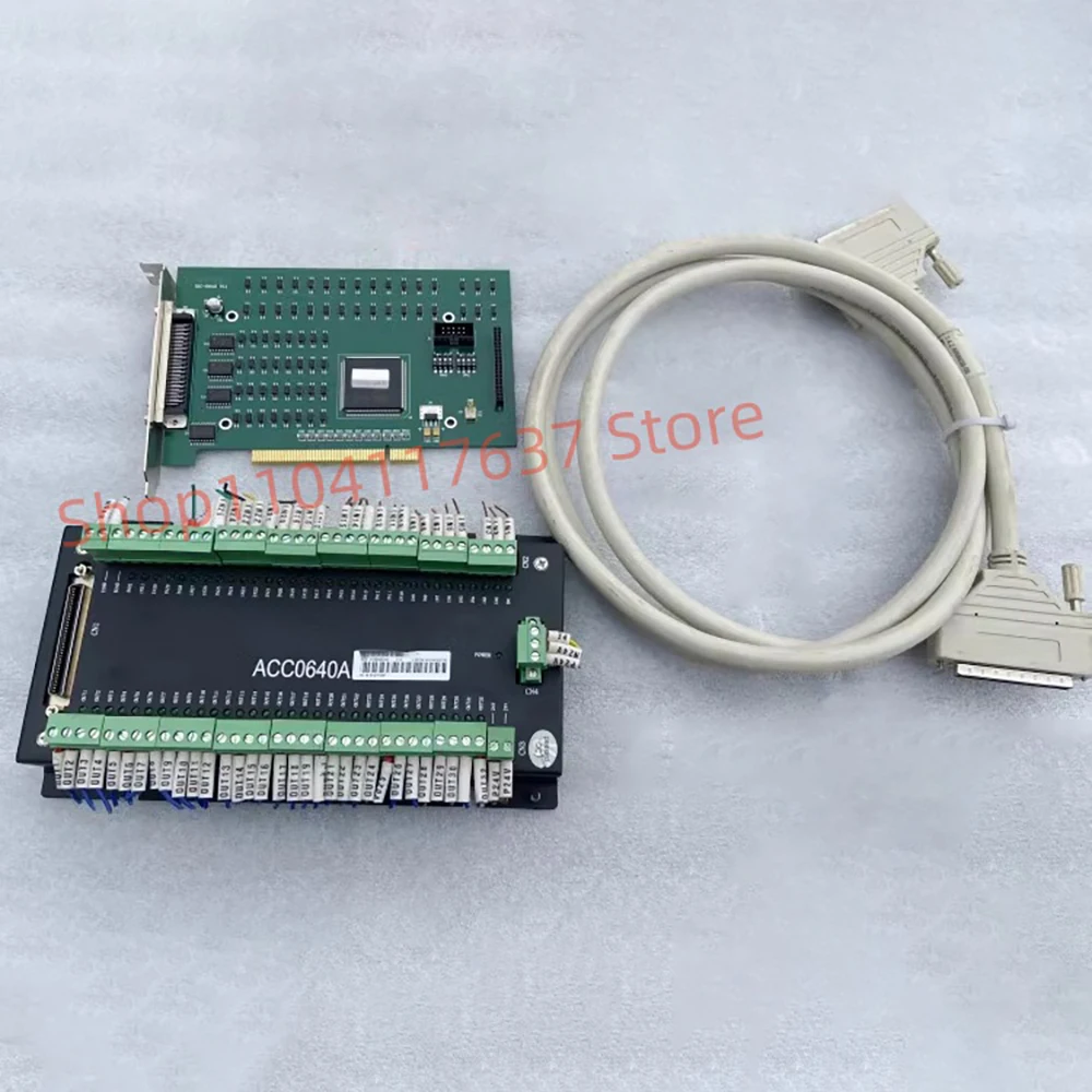 IO Control Card Terminal Block IOC-0640 V1.1 ACC0640A with link cable
