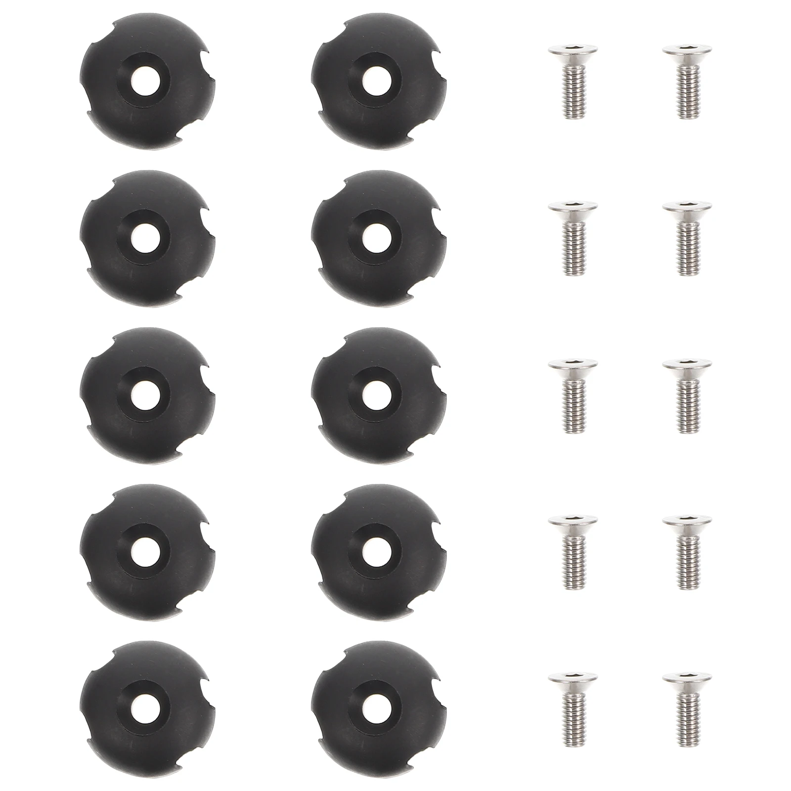 

10pcs Cord Buckle Plastic Kayak Rope Fix Canoe Buckles Lightweight Kayak Replacement Parts Portable Outdoor