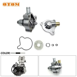 OTOM Motorcycle Accessories Water Pump Shaft Cover O-ring Seal Bearing Impeller Gear Kit For ZONGSHEN CBS300 NB300 4T Engines