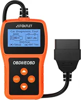 OBD2 Scanner Diagnostik Werkzeug Code Leser mit Live-Daten ABS SRS Scan Batterie Test Definitionen Mehrsprachige Autodiagnostik