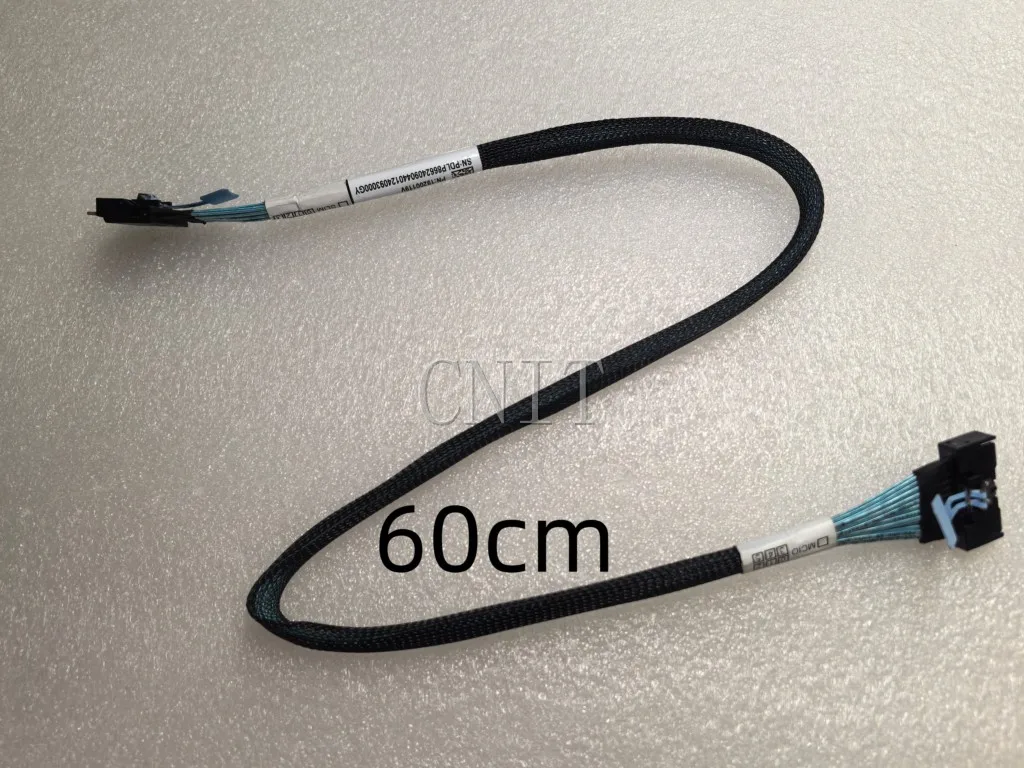 SlimSAS SFF-8654 8i to MCIO 8i 8x 74pin 60cm