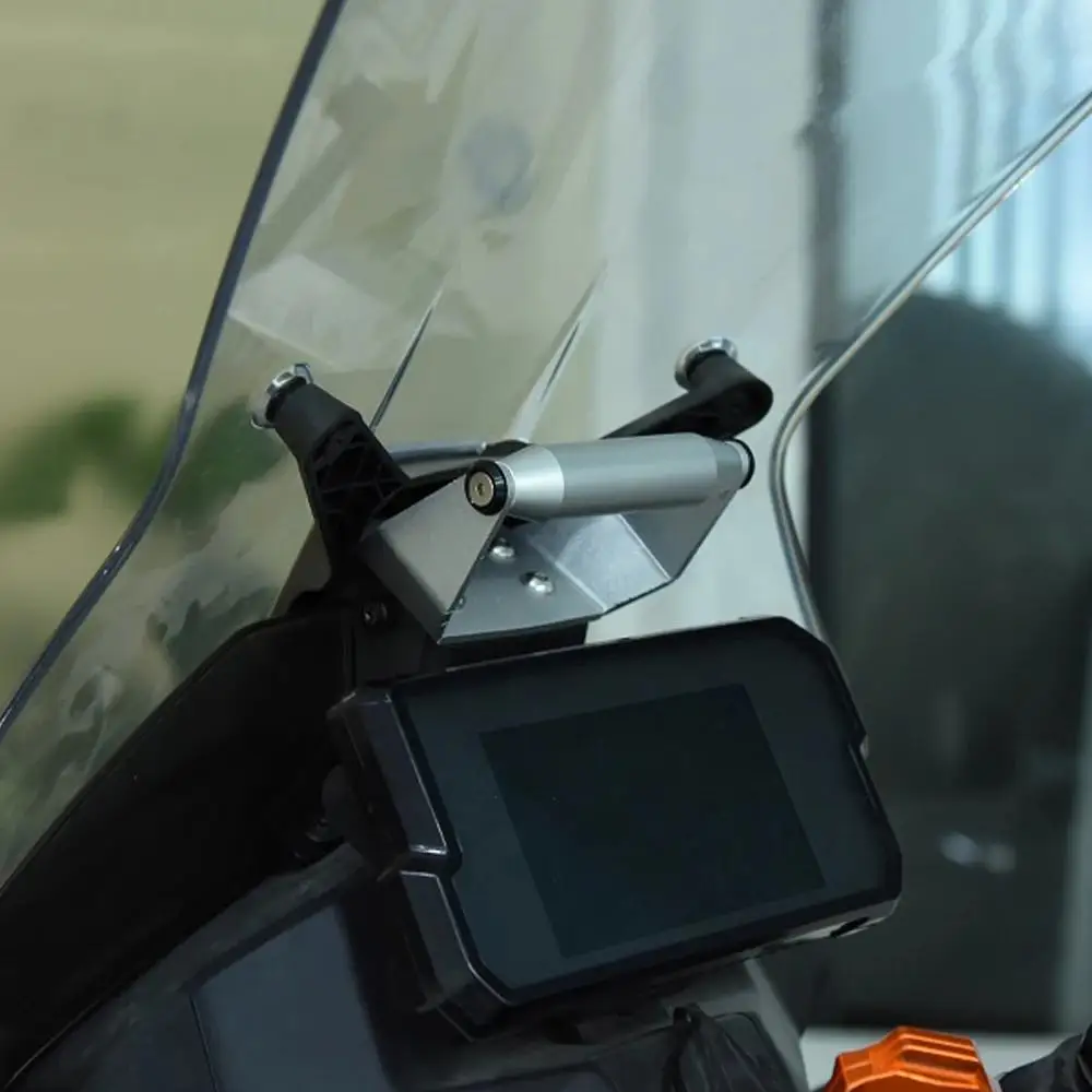 ل KTM 250 390 ADV 250 390 مغامرة 2019 2020 2021 2022 2023 2024 دراجة نارية الهاتف لتحديد المواقع جبل الملاحة قوس حامل أجزاء