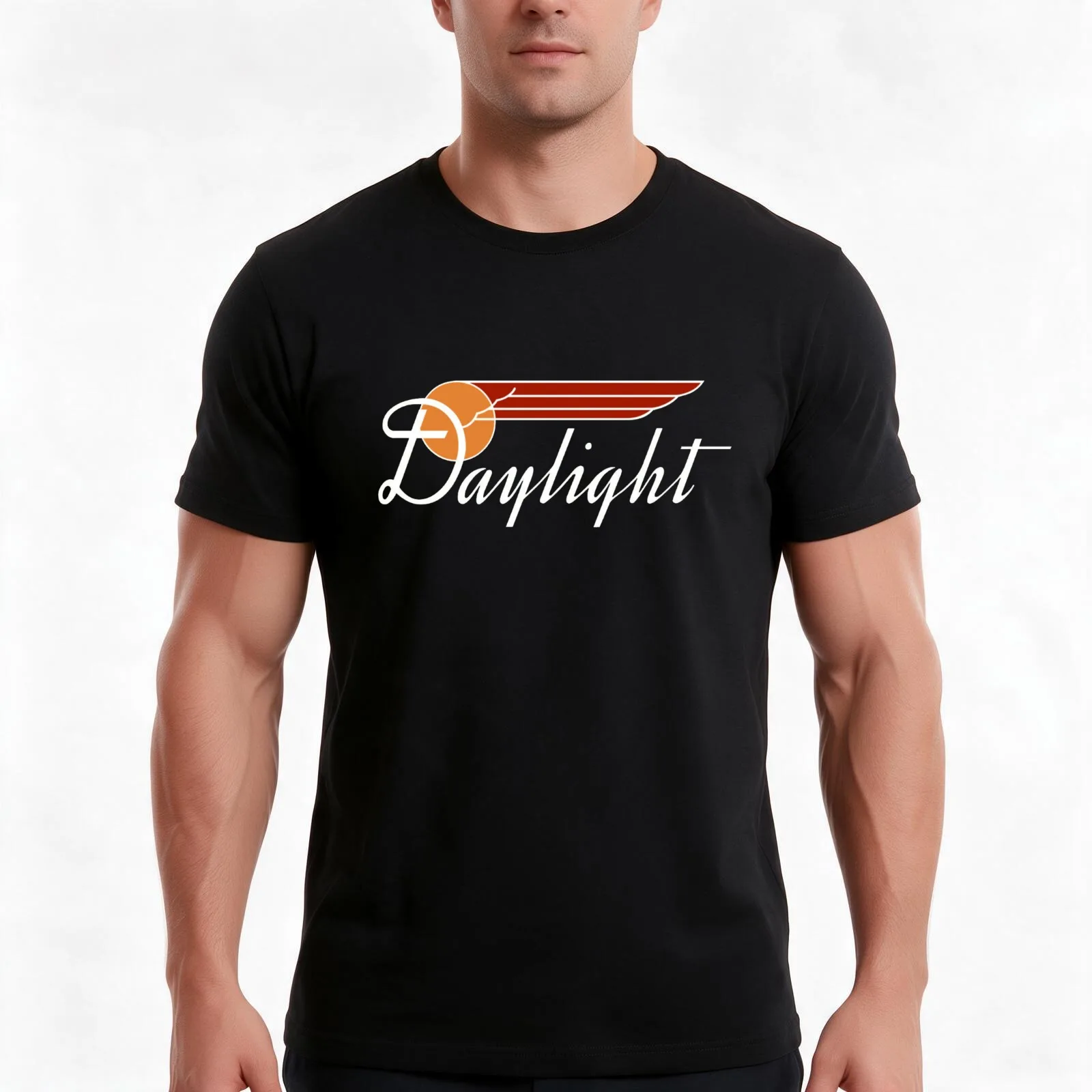 Vintage Southern Pacific Railroad Daylight T-Shirt, Summer Casual Cotton Tee, Oversized Streetwear Tops, Vintage Graphic Print