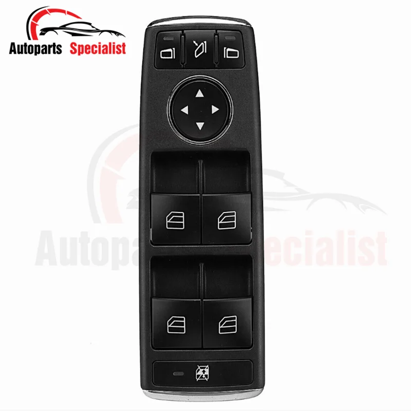 

OEM 2128208310 Electric Car Door Power Window Master Lifter Switch or 2010-2015 Mercedes-Benz X204 GLK-Class